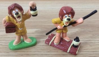 2 figurines Max le lion, l'as des glaces - Vintage 1992
