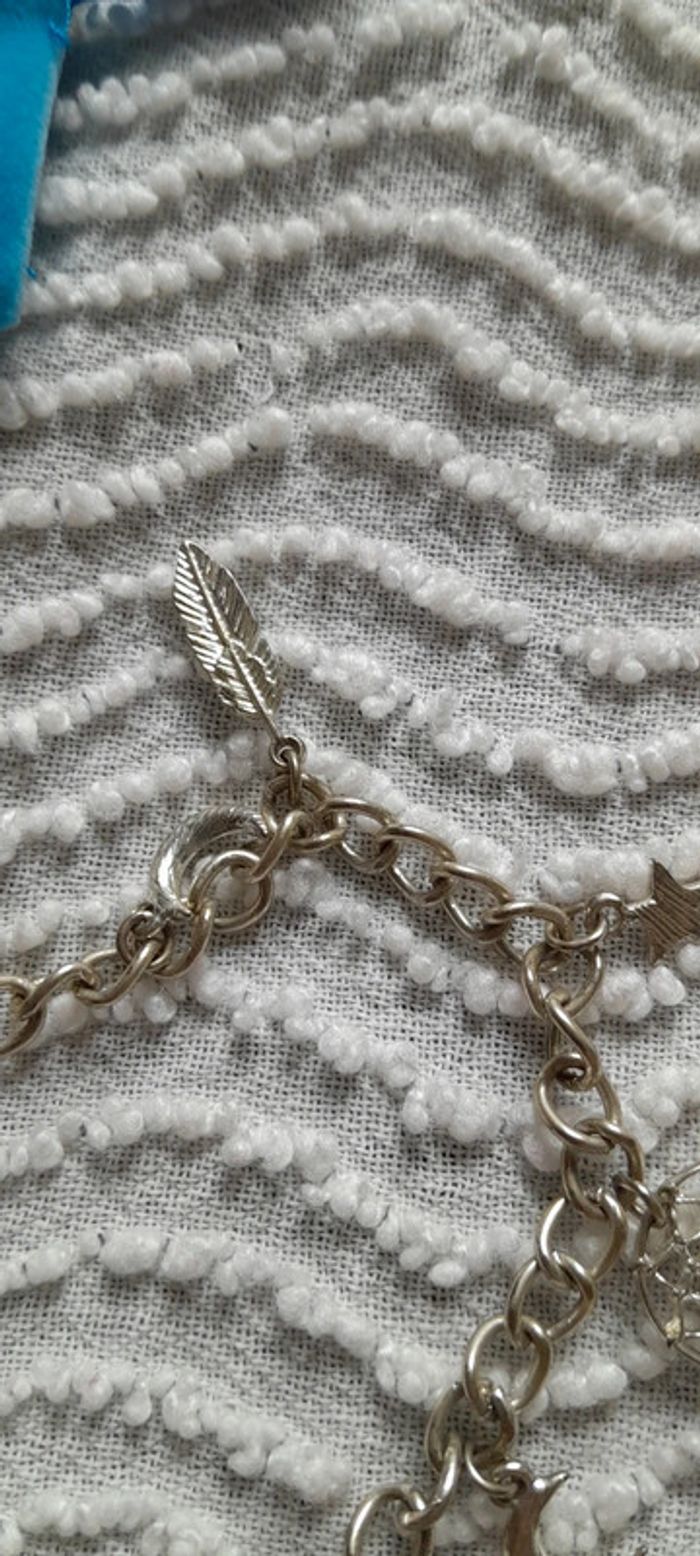 Bracelet chouette humour plume lune - photo numéro 6