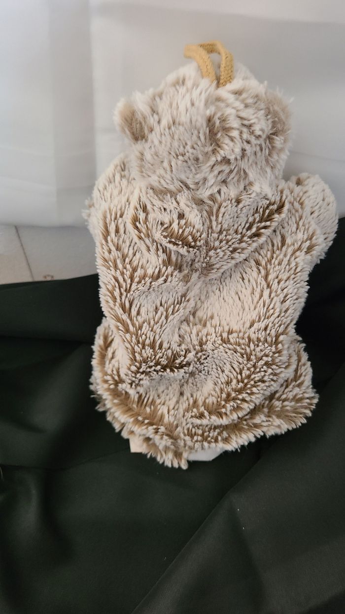 RODADOU RODA DOUDOU MARMOTTE REFLET MARRON GRIS CHINE - photo numéro 5