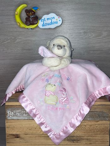 DY383 doudou ours 🐻 winnie Disney