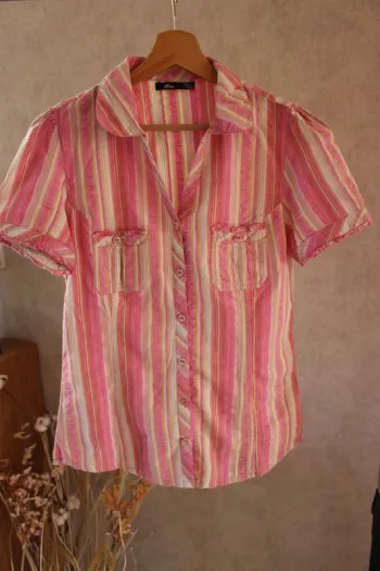👕 chemise à manche ballon, mim 📌