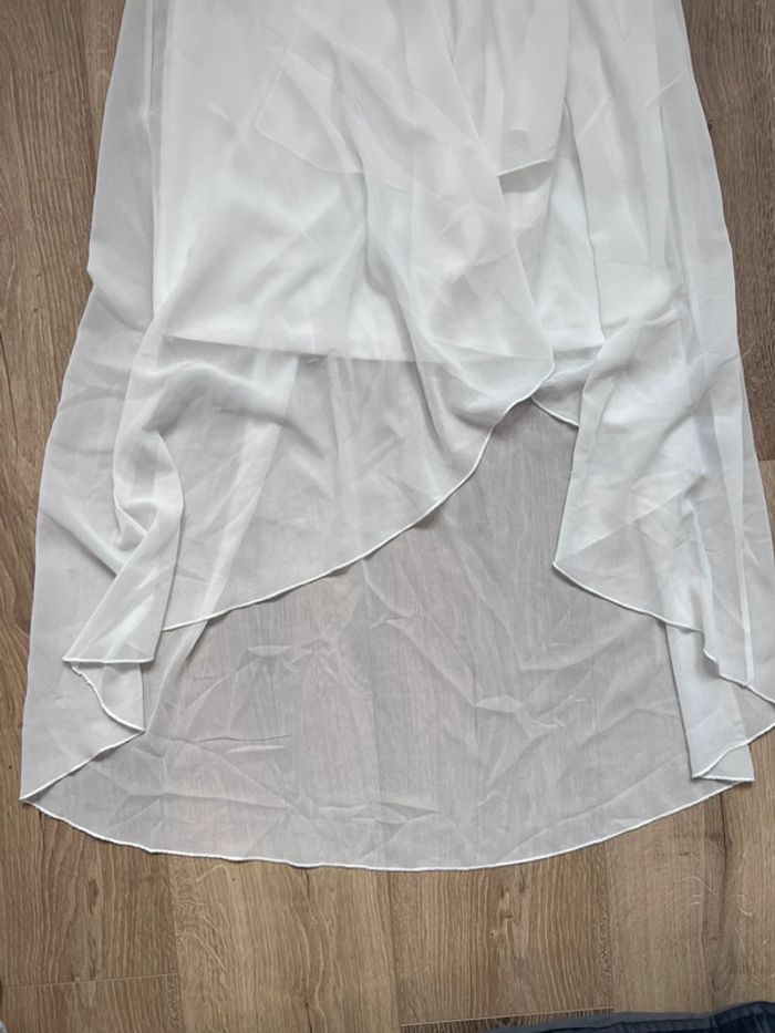 Robe de soirée blanche M/L - photo numéro 4