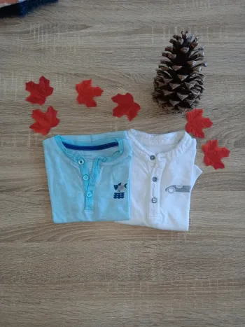 Lot tee shirts manches courtes, 23 mois