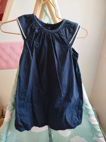 Robe bleue marine