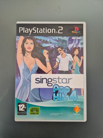 Singstar Pop Hits 4 Playstation 2