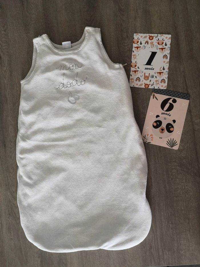 Gigoteuse petit bateau 1/6 mois