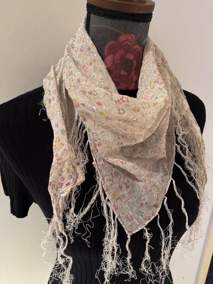 Keffieh tour de cou étoiles - photo numéro 3