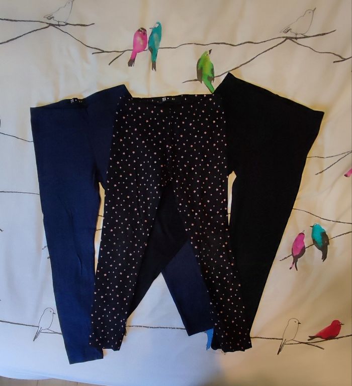Lot leggins fille Tex/Tedi
