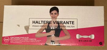 Haltère vibrante