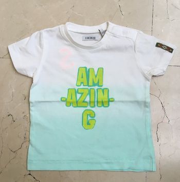 T-shirt IKKS manches courtes bébé 6 mois