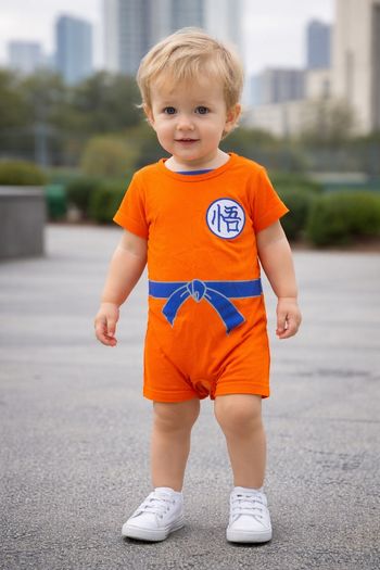 👶 Combinaison bébé style manga – Taille 80 cm 👕