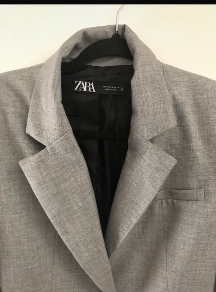 Blazer tailleur Zara TBE Taille S - photo numéro 2