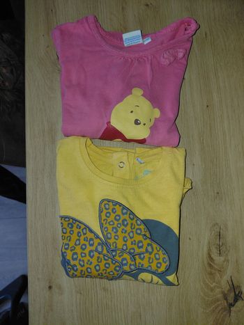 Lot de tee shirts bebe