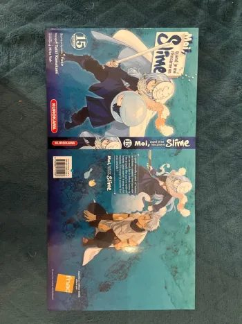 Jaquette alternative rare Fnac – Moi, quand je me réincarne en Slime Tome 15 (Kurokawa) Collector