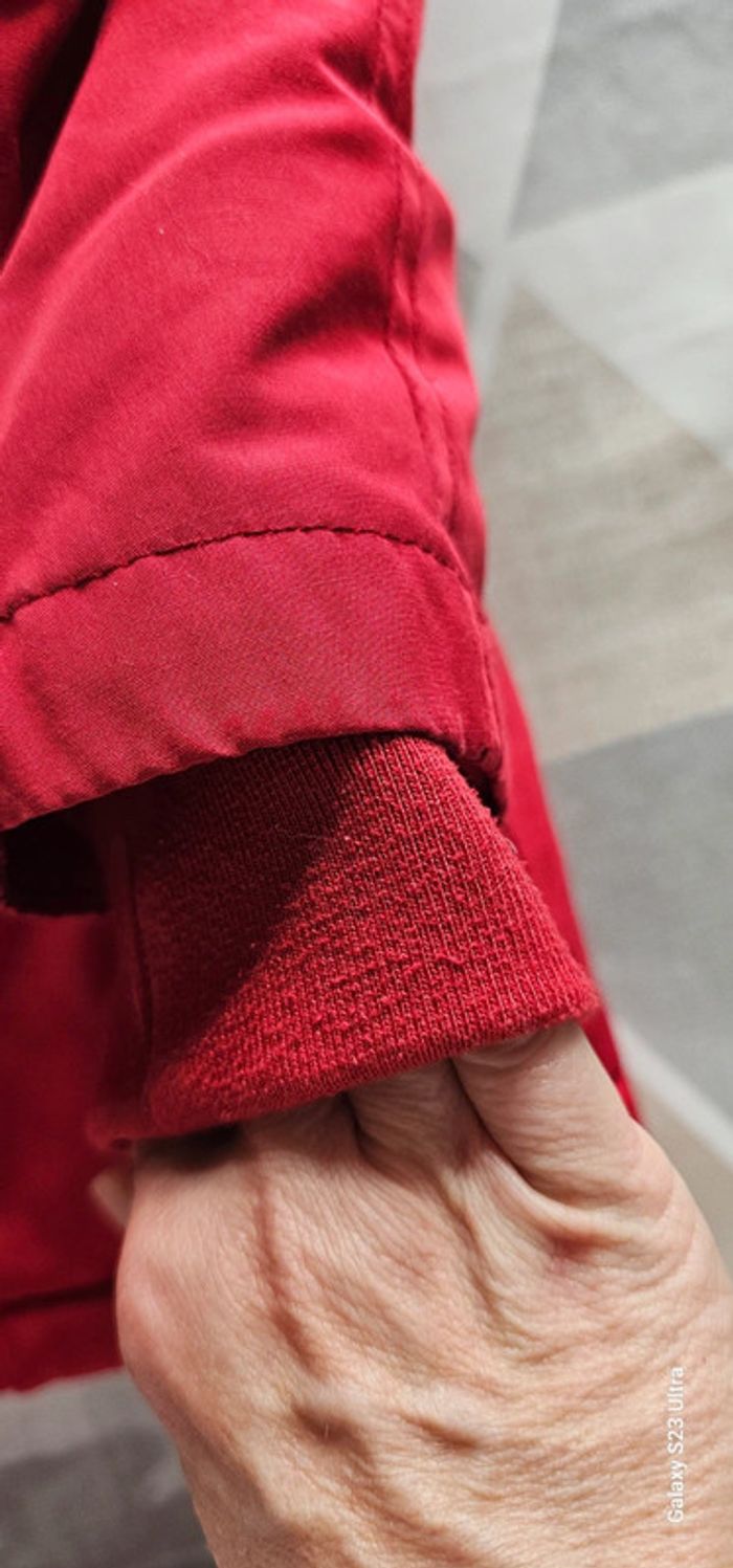 Parka deperlante bordeaux taille 44 - photo numéro 6