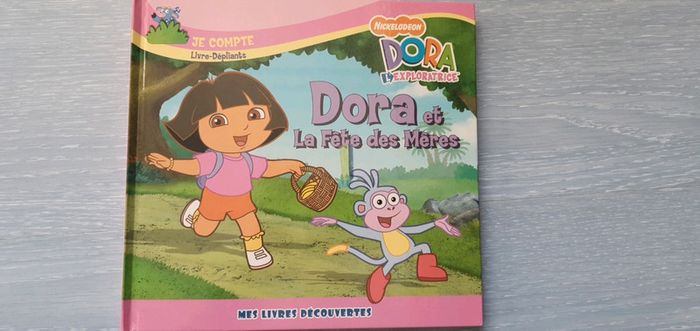 Livre dépliant Dora et la fête des mères - photo numéro 2