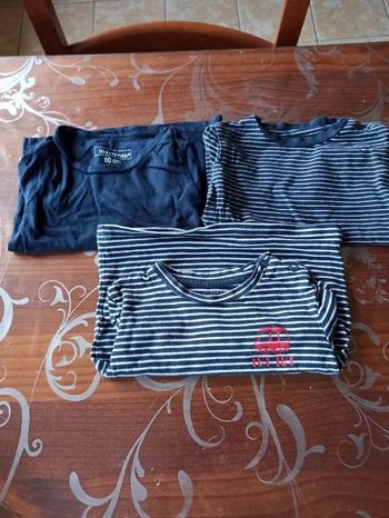 Lot de 3 maillots manches longues