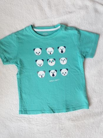 T-shirt oursons who's zen
