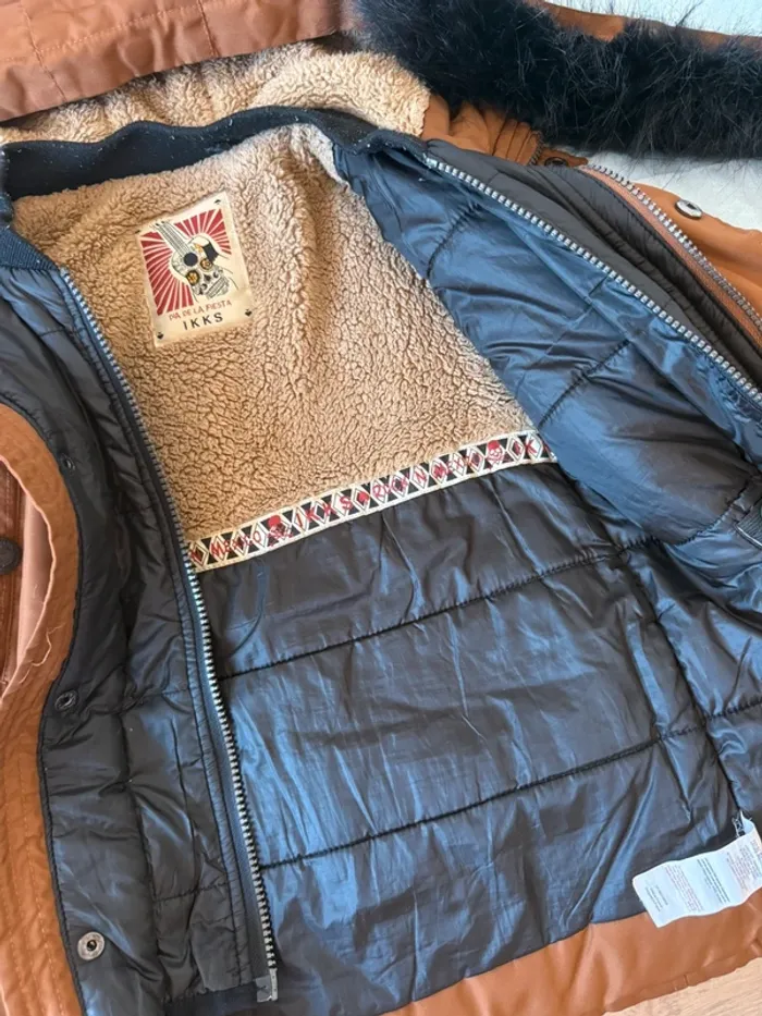 Manteau IKKS avec fourrure amovible - photo numéro 6