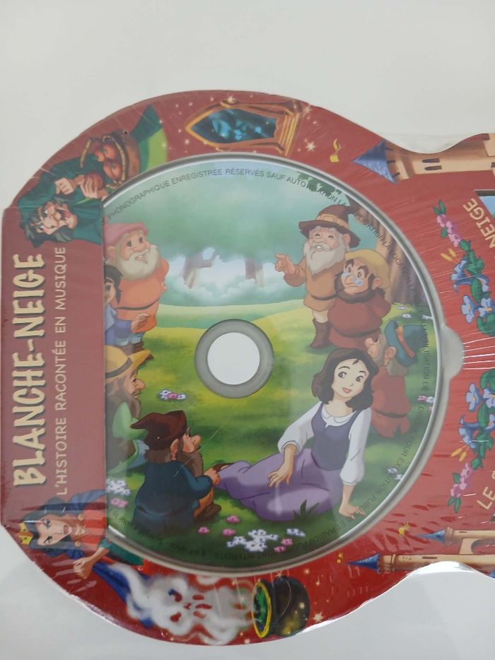 Coffret Blanche-Neige - Livre Illustré + CD Audio - Neuf sous Blister - photo numéro 3