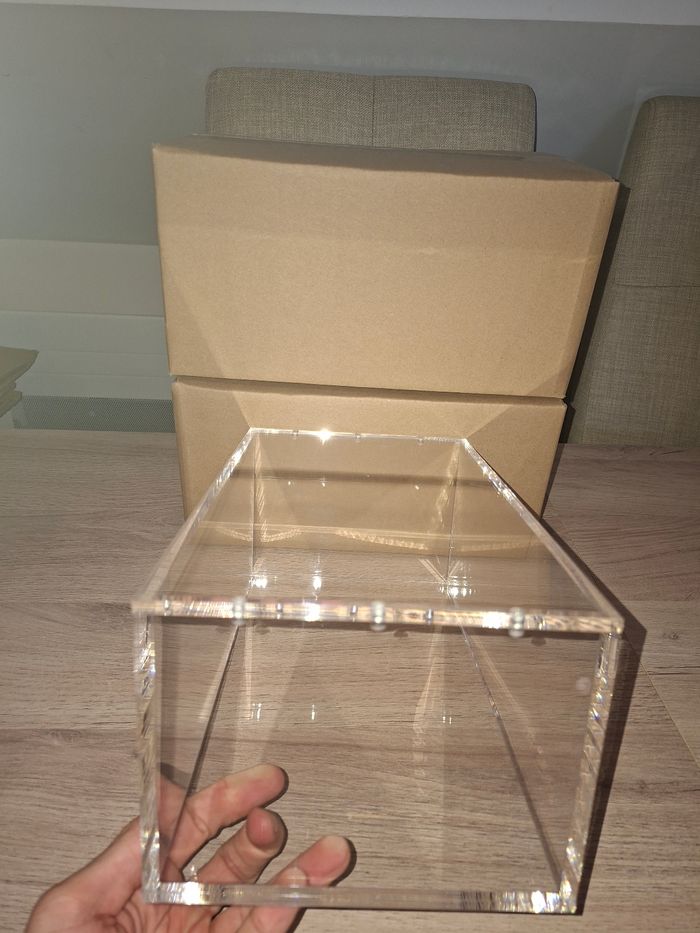 Lot de 2 acryliques premium pour display bundle Pokémon aimantée épaisse - photo numéro 2