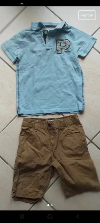 Ensemble Pataugas 6 ans 116 cm