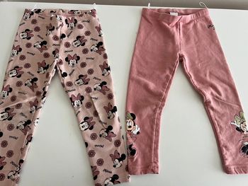 2 legging C&A Minnie mouse taille 104