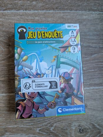 Jeu d'enquête / Escape Game enfant Le Parc d'Attractions Clementoni