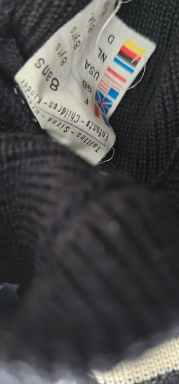 Pull Marinière laine Saint James Taille 8 ans - photo numéro 3