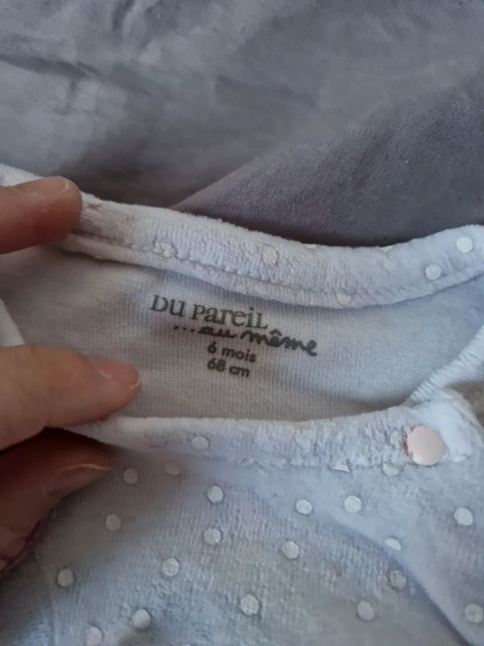 Lot de 4 pyjamas fille 6 mois - photo numéro 3