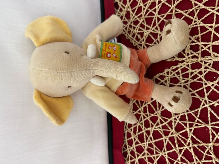 Doudou éléphant les Loustics MOULIN ROTY
