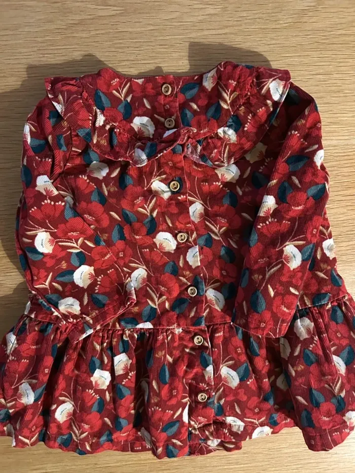 Robe velours 18 mois - photo numéro 3