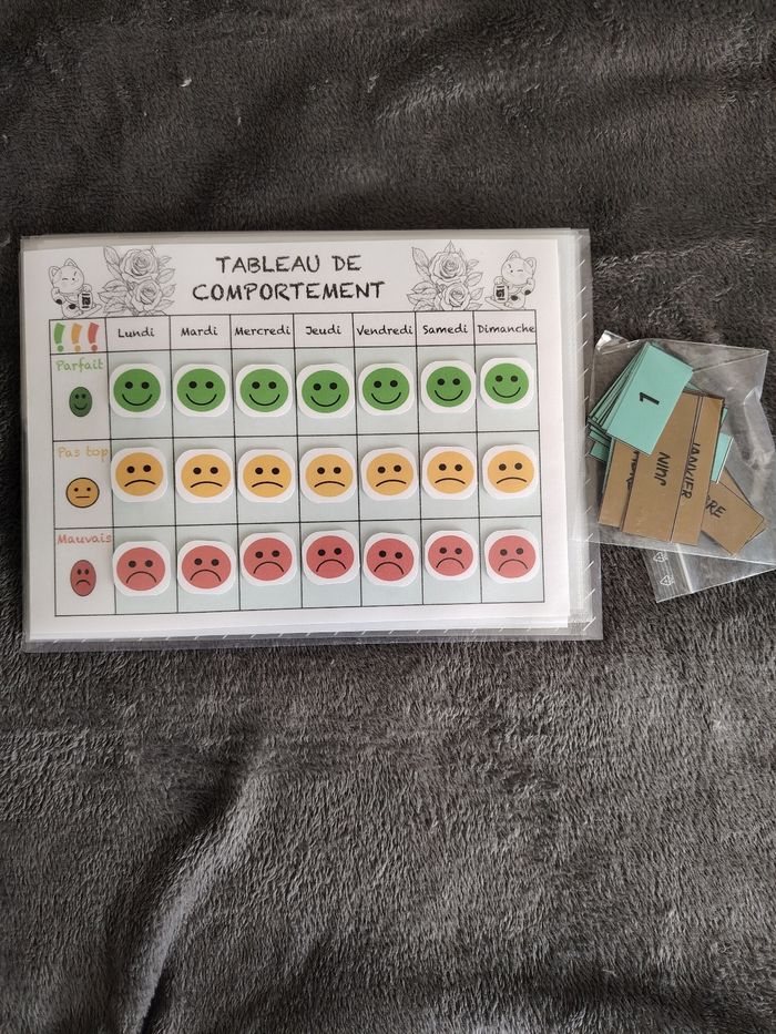 Pack complet fiche plastifiée d'activité pour garçon - photo numéro 6