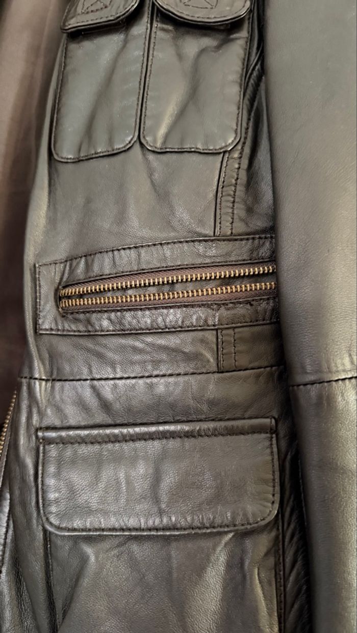 Blouson doublé tout cuir - photo numéro 4