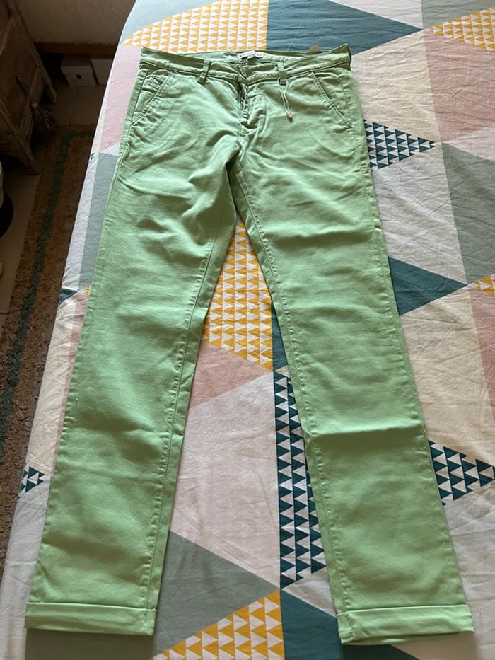 Chino kiwi St tropez panzens taille m - photo numéro 2