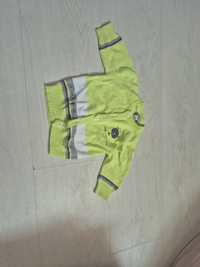 Gilet vert pomme