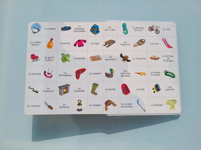 Livre tout-carton, couverture mousse 🦫 L'imagier de la Montagne 🏔 - photo numéro 12