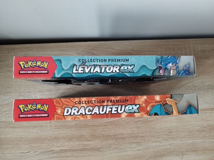Coffret Dracaufeu ex et Leviator Ex collection premium - photo numéro 5