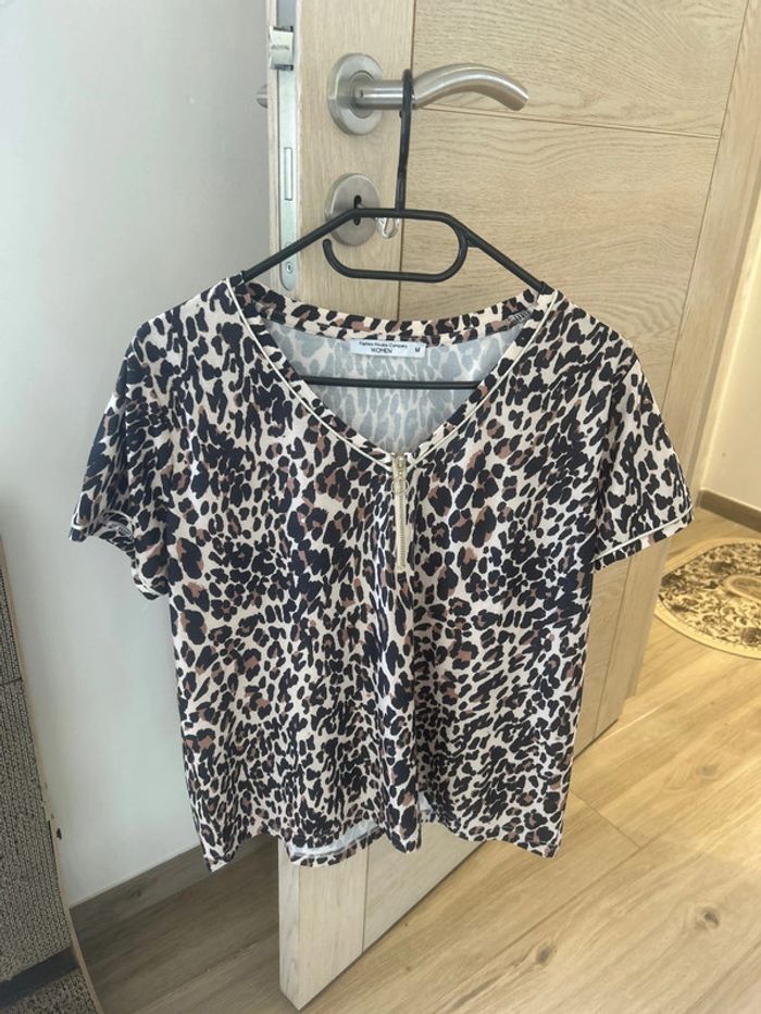 Tee shirt léopard