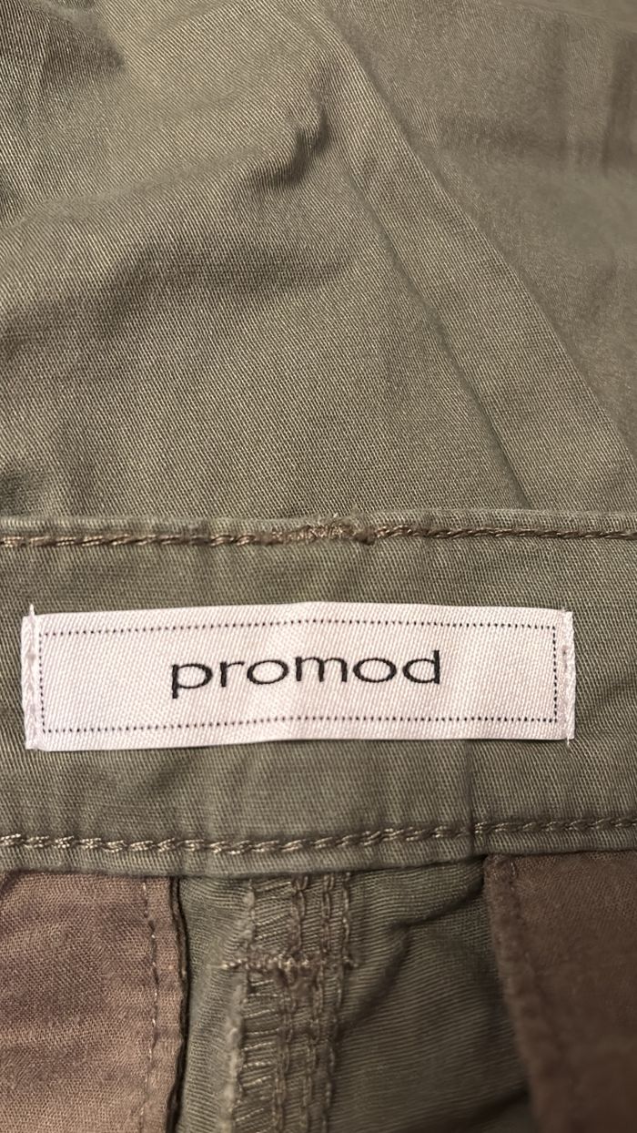 Pantalon droit kaki Promod T40 - photo numéro 3