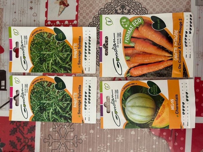 Gros lot de graines et semis légumes / salades - photo numéro 8