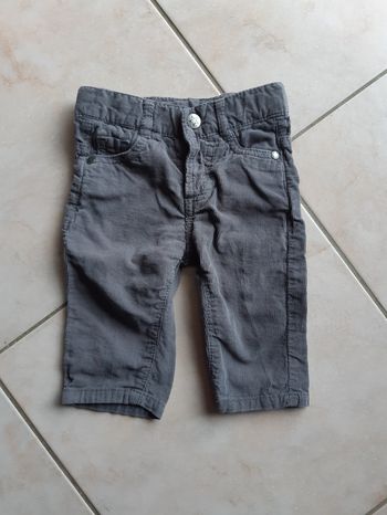 Pantalon velours 3 mois