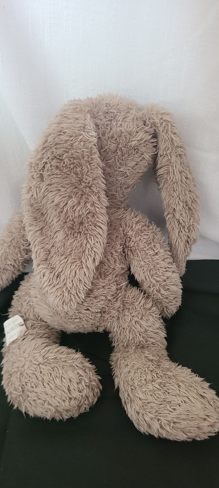 doudou lapin bouclettes - photo numéro 3