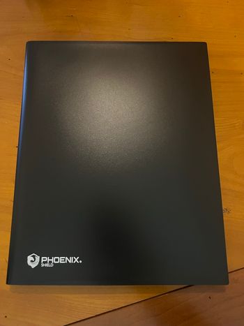 Classeur noir souple 396 emplacements