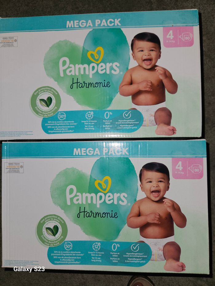Lot couches Pampers - photo numéro 3