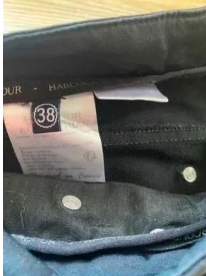 Pantalon Harcour Noir – Taille 38 – Très Bon État - photo numéro 4