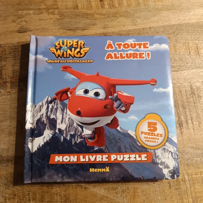 Livre puzzle super wings