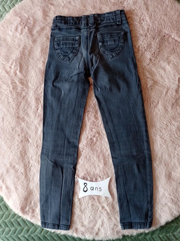 Jean gris 8 ans - photo numéro 2