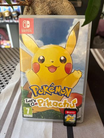 Jeu Nintendo switch Pokémon let s go pikachu