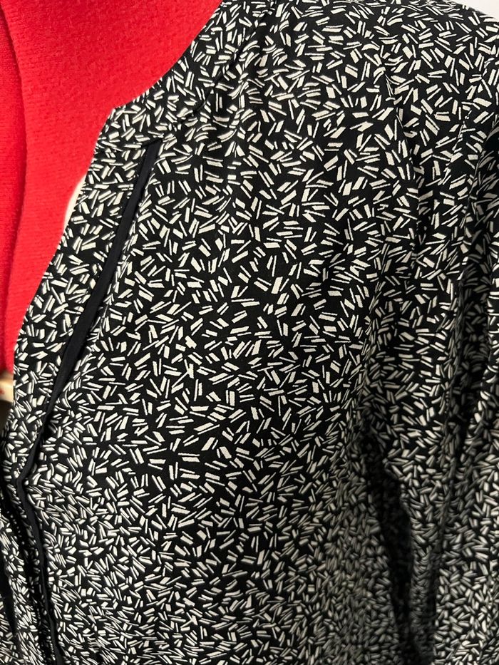 Blouse manches longues noir et blanc By Mo - photo numéro 3